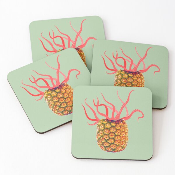 Item preview, Pineapple Octopus Orange designed and sold by DiensDesign.