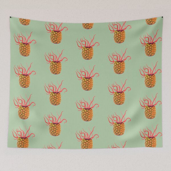 Item preview, Pineapple Octopus Orange designed and sold by DiensDesign.