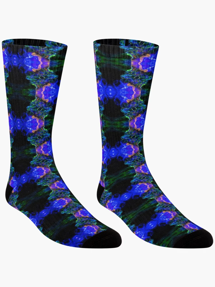 Thumbnail 3 of 5, Socks, Smoke Design designed and sold by Rachael Atkins.