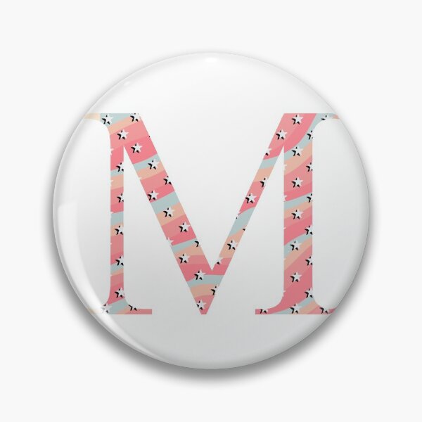 Item preview, Star Pattern Letter M designed and sold by muffinstandd.