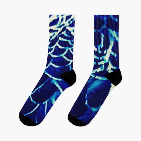 Item preview, Bird wing dyed blue pattern image Melbourne Australia designed and sold by MelbourneGarden.