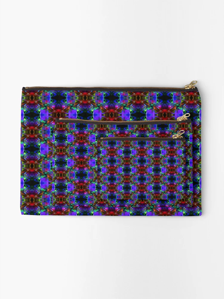 Thumbnail 2 of 4, Zipper Pouch, Smoke Design designed and sold by Rachael Atkins.