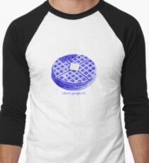Blue Waffle Men's Baseball ¾ T-Shirt