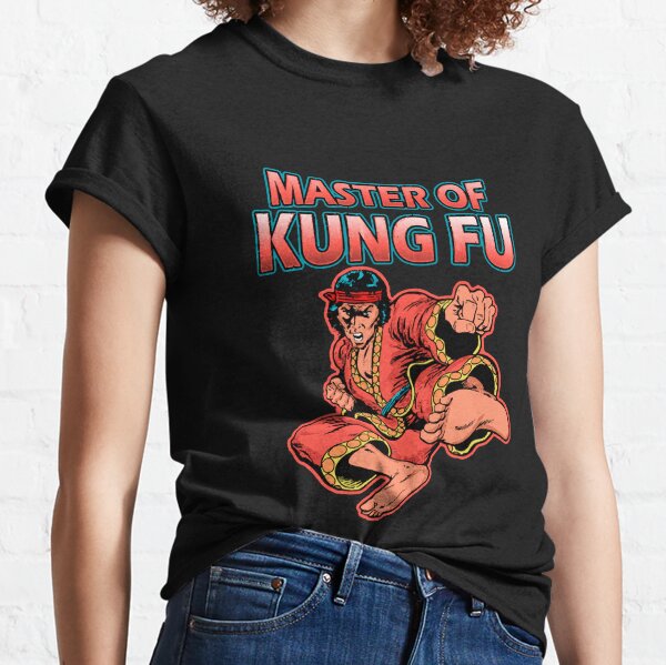 black kung fu shirt