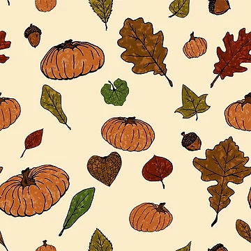 Artwork thumbnail, Fall Pattern by magpyecat