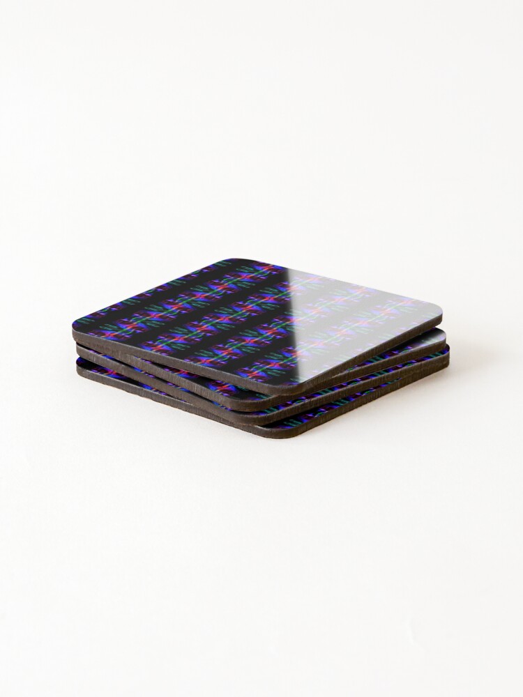 Thumbnail 4 of 5, Coasters (Set of 4), Smoke Design designed and sold by Ralad2021.