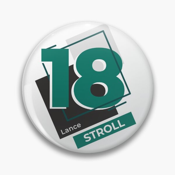 Item preview, Lance Stroll - Formula 1 Aston Martin - Racing Point - Number 18 designed and sold by Cgraphy.