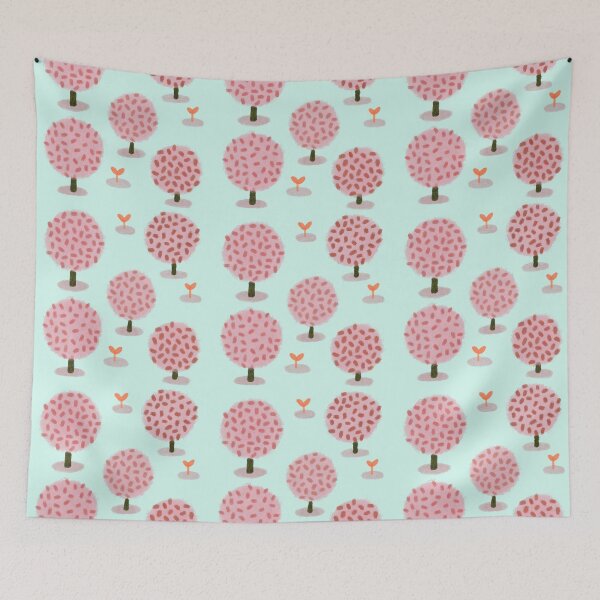 Item preview, Blossom Tree pattern B designed and sold by minsillust.