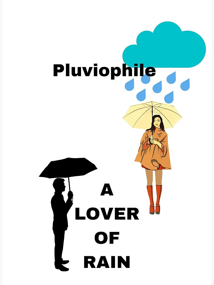 "a lover of rain" Poster for Sale by rajaramhonda Redbubble