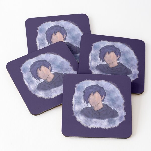 Item preview, Sebastian Stardew Valley Watercolour Silhouette  designed and sold by IncognitumArt.