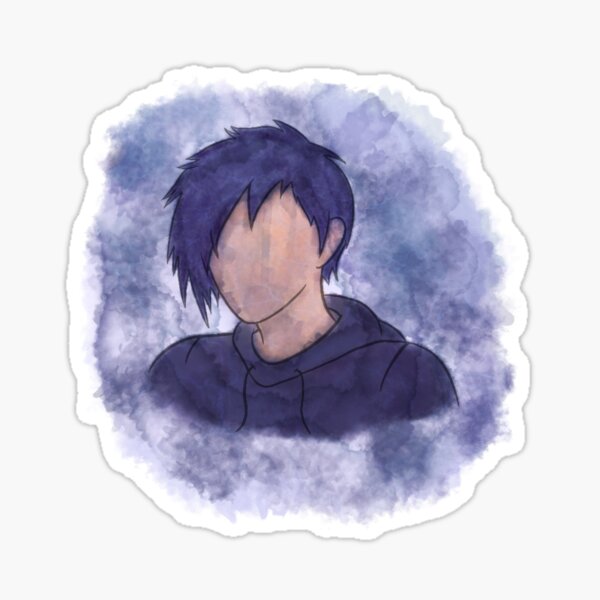 Aperçu de l'œuvre Silhouette aquarelle de Sebastian Stardew Valley créée et vendue par IncognitumArt.