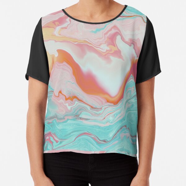 Watermelon Fun Chiffon Top