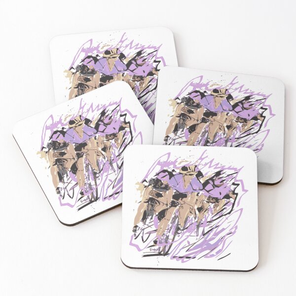 Item preview, Copy of cyclists in artwork designed and sold by Grobie.