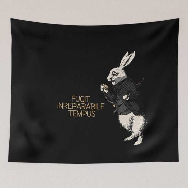 Item preview, Fugit Inreparabile Tempus: “it escapes, irretrievable time”. designed and sold by FunkyTowns.