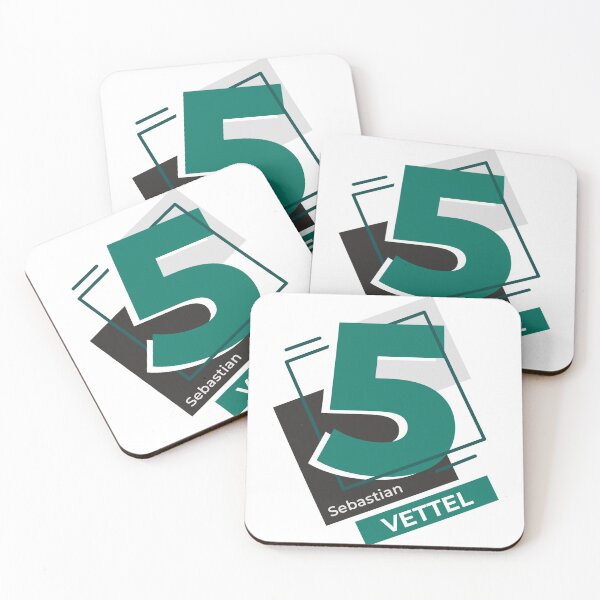 Item preview, Sebastian Vettel - Formula 1 Aston Martin - Racing Point - Number 5 designed and sold by Cgraphy.