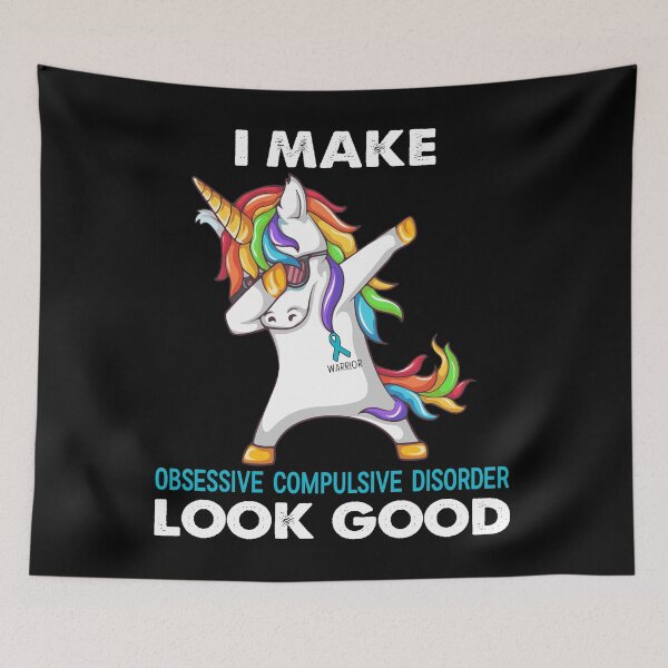Item preview, I Make Obsessive Compulsive Disorder Look Good Cute Unicorn Dabbing designed and sold by heppenp.