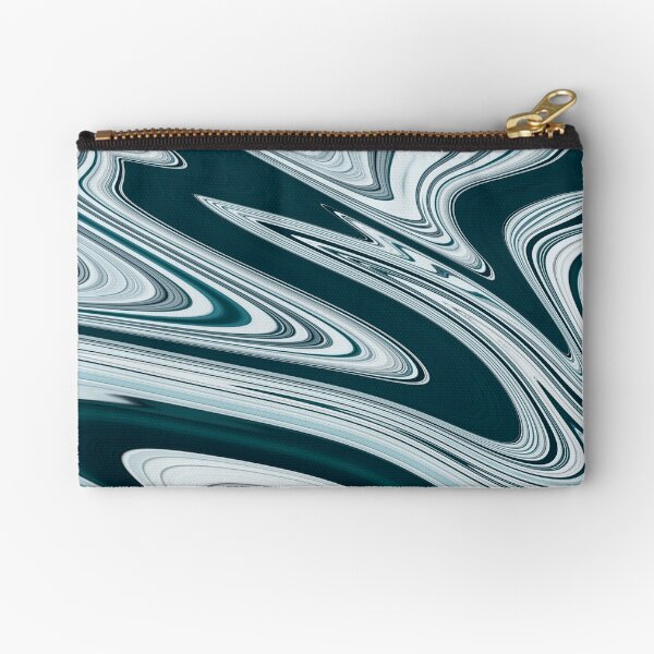Liquid marble 12 Zipper Pouch