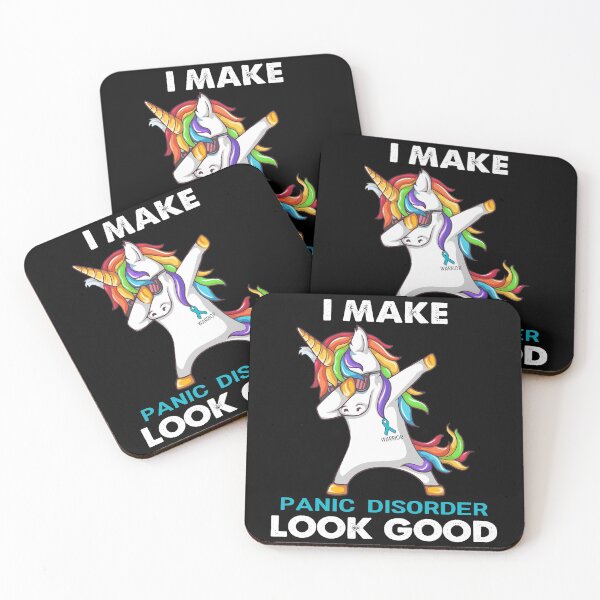 Item preview, I Make Panic Disorder Look Good Cute Unicorn Dabbing designed and sold by heppenp.