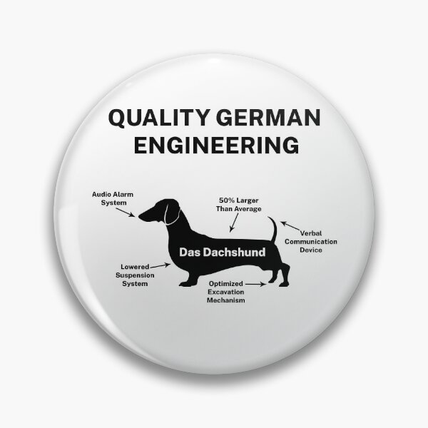Item preview, Quality German Engineering Dachshund designed and sold by env1nada.