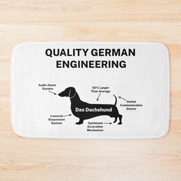 Item preview, Quality German Engineering Dachshund designed and sold by env1nada.