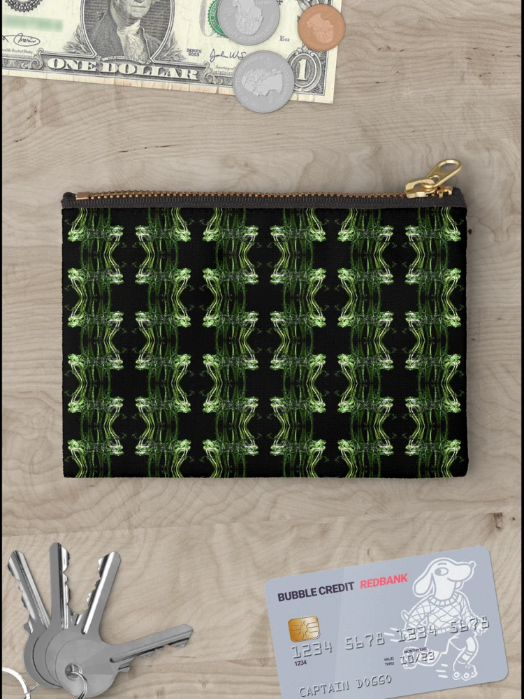 Thumbnail 3 of 4, Zipper Pouch, Smoke Design designed and sold by Rachael Atkins.