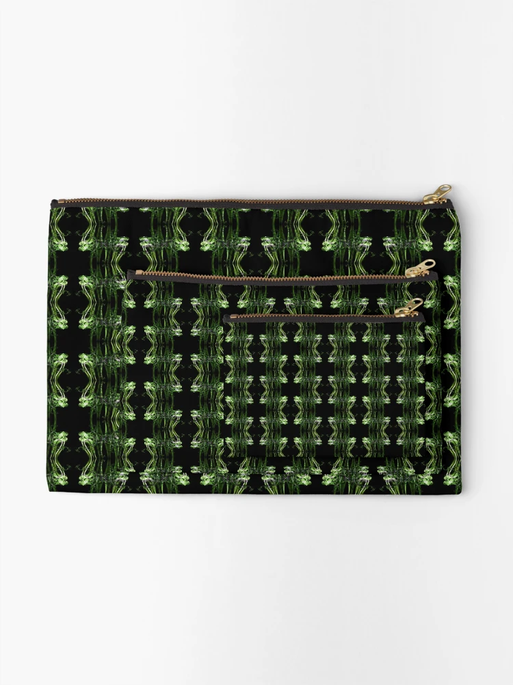 Thumbnail 2 of 4, Zipper Pouch, Smoke Design designed and sold by Rachael Atkins.