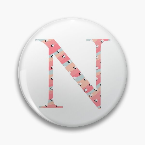 Item preview, Star Pattern Letter N designed and sold by muffinstandd.