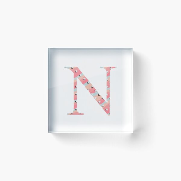 Item preview, Star Pattern Letter N designed and sold by muffinstandd.