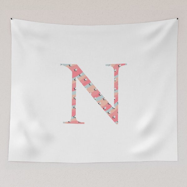Item preview, Star Pattern Letter N designed and sold by muffinstandd.