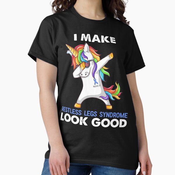 Item preview, I Make Restless Legs Syndrome Look Good Cute Unicorn Dabbing designed and sold by heppenp.
