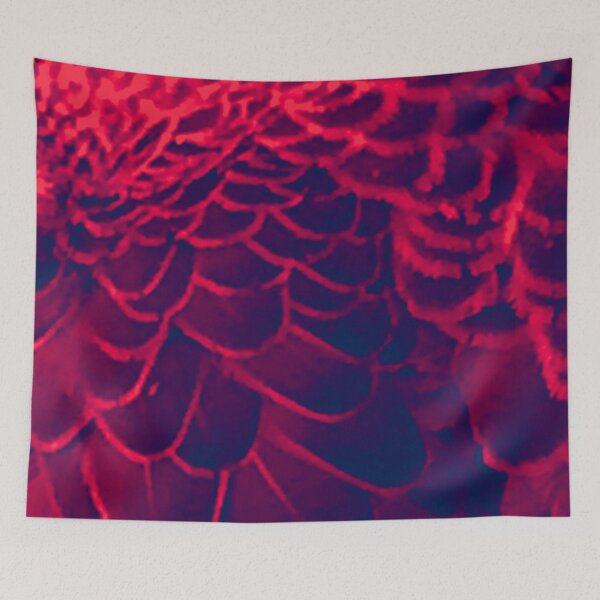 Item preview, Bird wing dyed red pattern image Melbourne Australia designed and sold by MelbourneGarden.