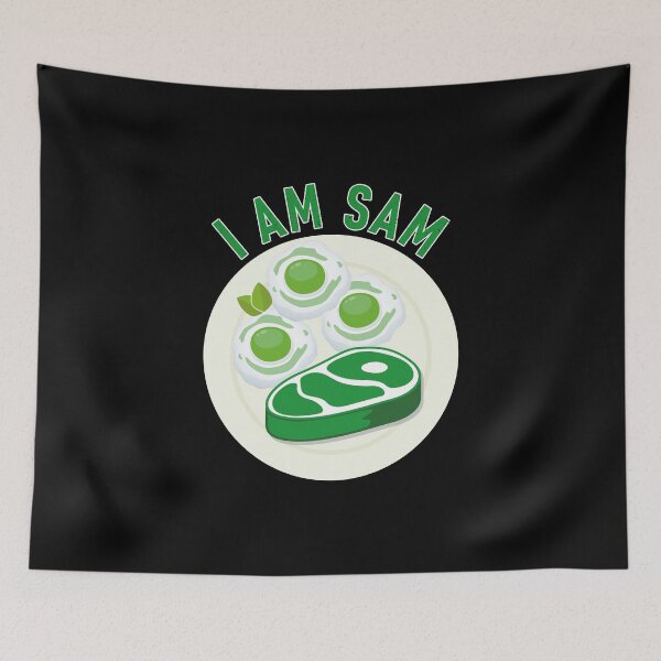Item preview, I am Sam eggs and ham| Green Food designed and sold by YAHIA-14.