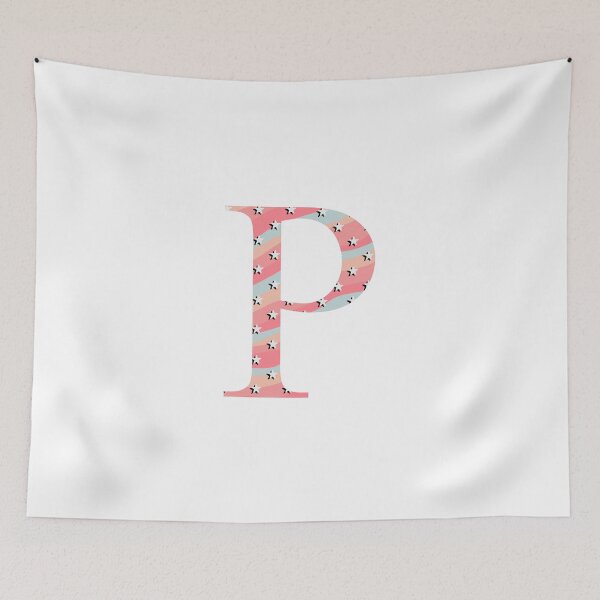 Item preview, Star Pattern Letter P designed and sold by muffinstandd.
