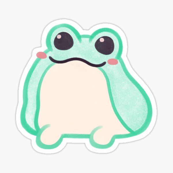 Fat Frog Sticker