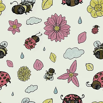Artwork thumbnail, Spring Pattern by magpyecat