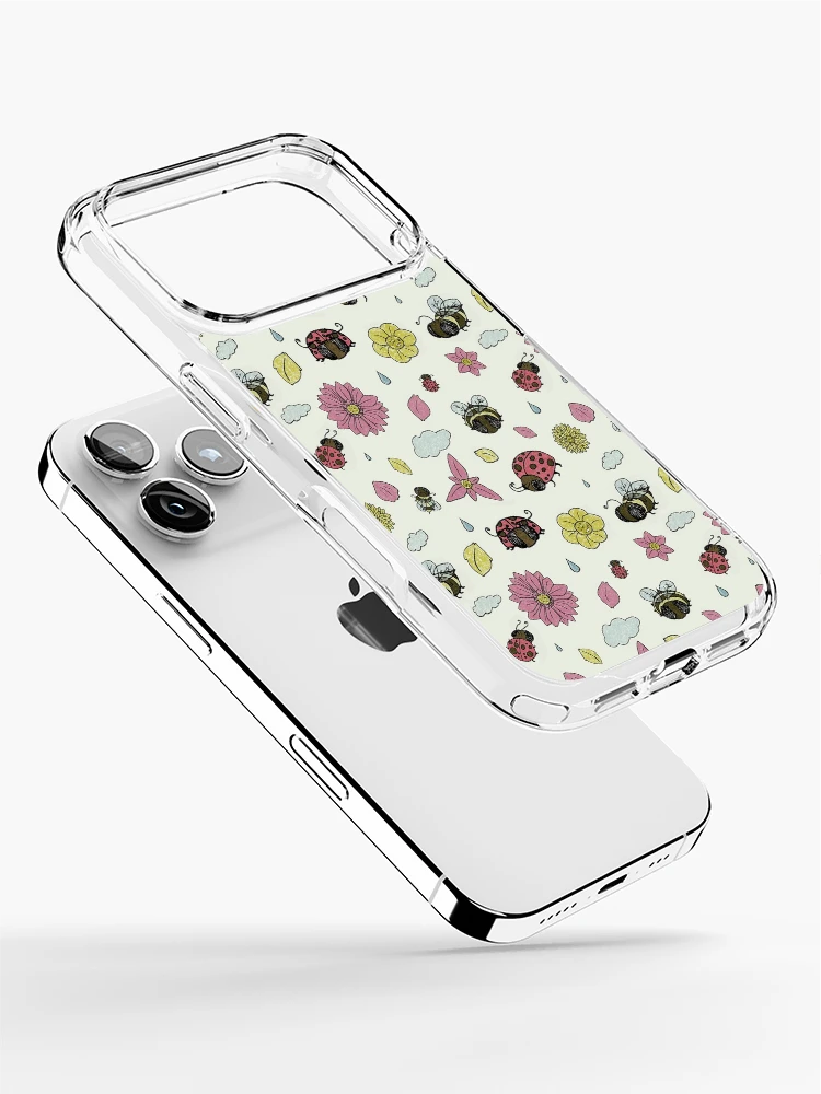 Thumbnail 2 of 5, iPhone Case, Spring Pattern designed and sold by magpyecat.