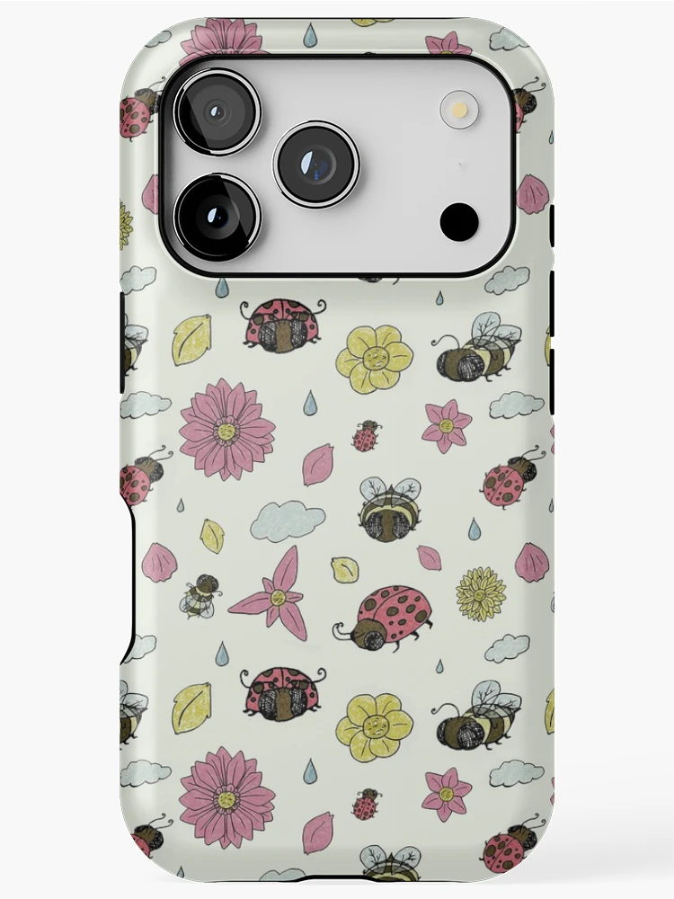 Thumbnail 1 of 4, iPhone Case, Spring Pattern designed and sold by magpyecat.