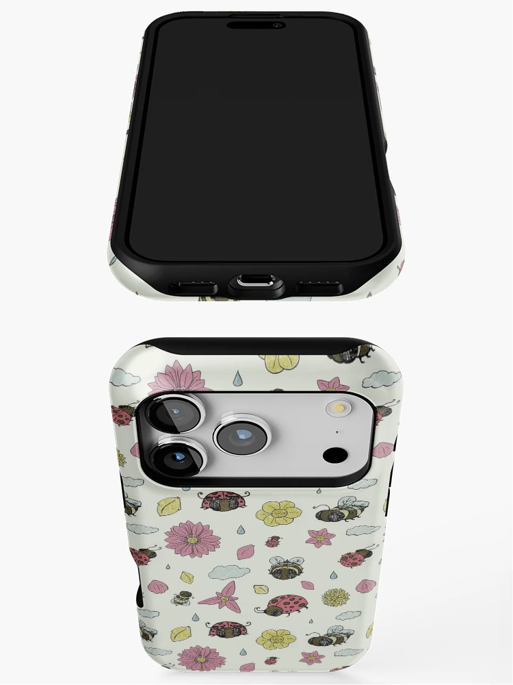 Thumbnail 3 of 4, iPhone Case, Spring Pattern designed and sold by magpyecat.