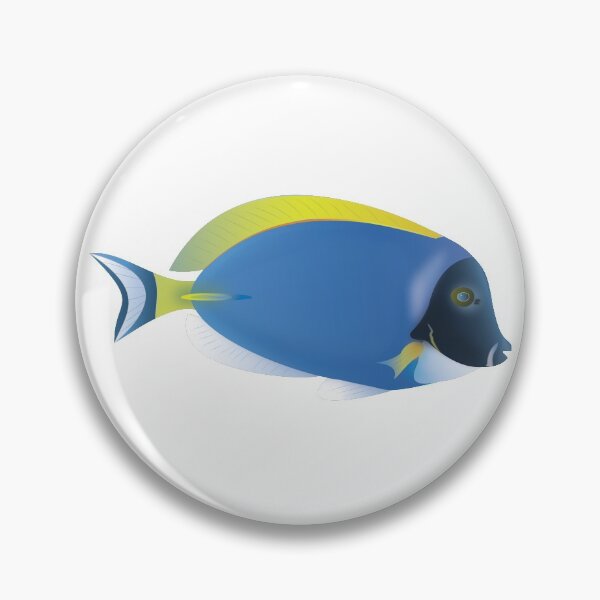 Item preview, Powderblue Tang in the Maldives designed and sold by SakiOno.