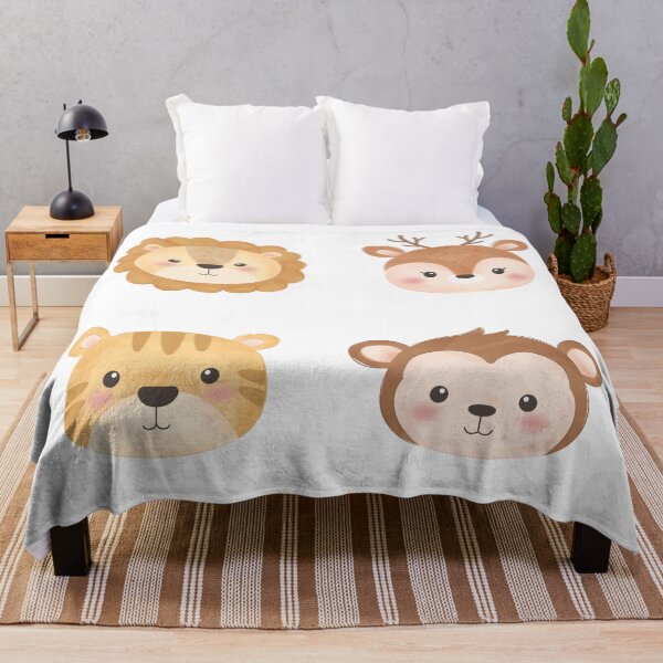Item preview, Cute Animal Faces Pack For Kids, Cartoon Animals Pack designed and sold by amersoliman.