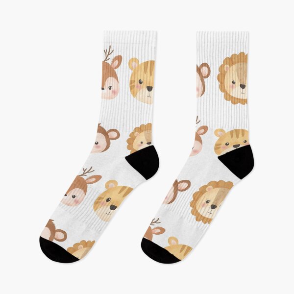 Item preview, Cute Animal Faces Pack For Kids, Cartoon Animals Pack designed and sold by amersoliman.