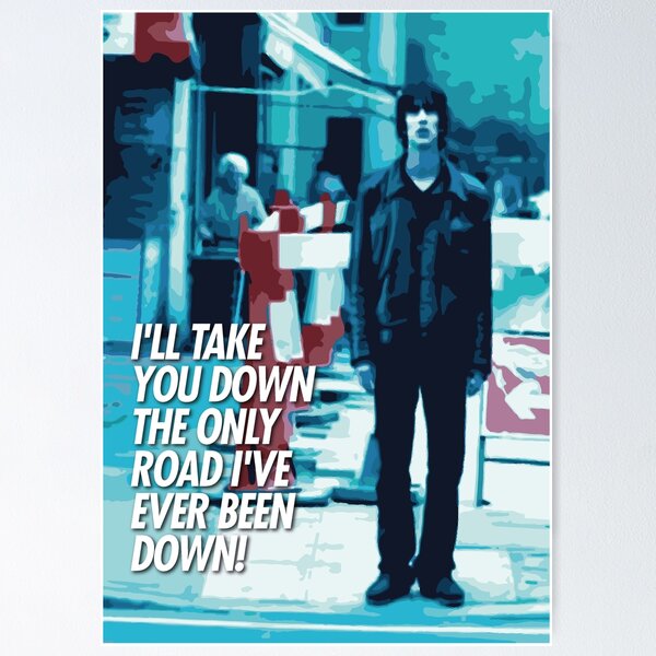 Bittersweet Symphony the Verve Song Lyrics Poster 