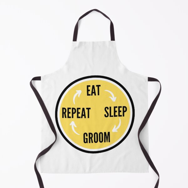 Item preview, Eat sleep groom repeat designed and sold by NikitaAg.