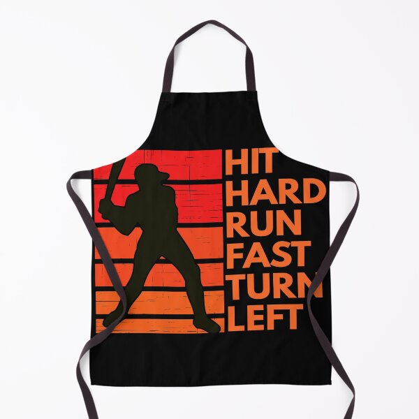 Item preview, Hit Hard Run Fast Turn Left designed and sold by Piztees.