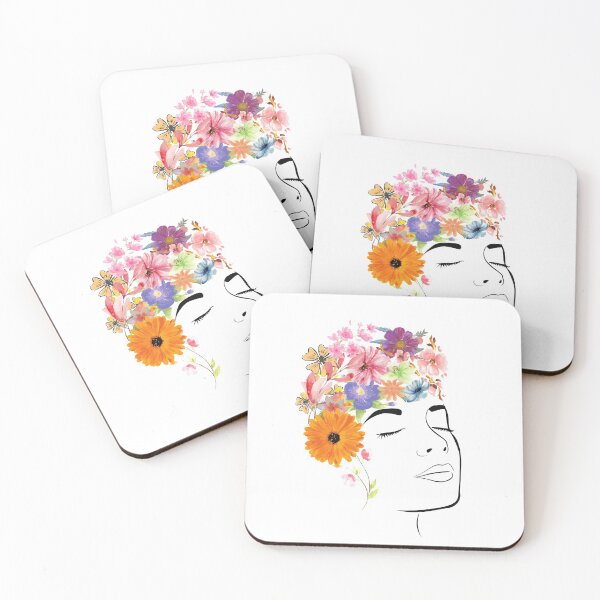 Item preview, Woman's floral head designed and sold by CA-Creatives.