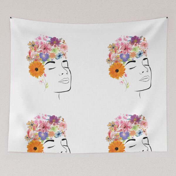 Item preview, Woman's floral head designed and sold by CA-Creatives.