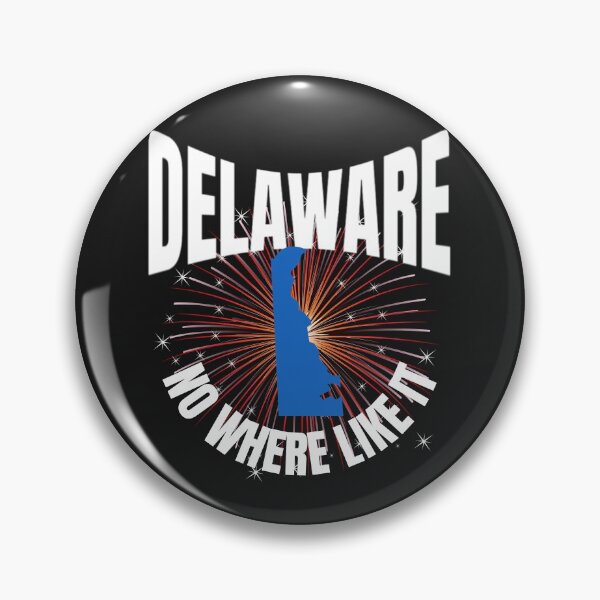 Item preview, DELAWARE, NO WHERE LIKE IT, MAP, STATE, designed and sold by R B Chrystal.