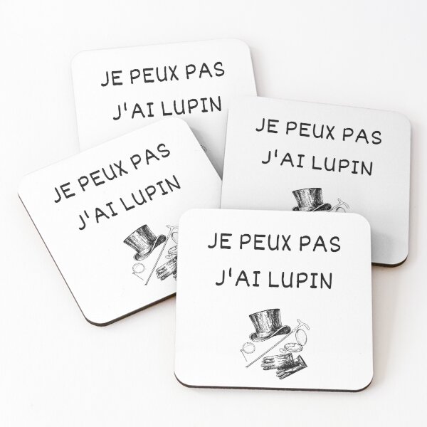 Item preview, Je peux pas j'ai lupin I can't I have lupin designed and sold by goseriesfilms.