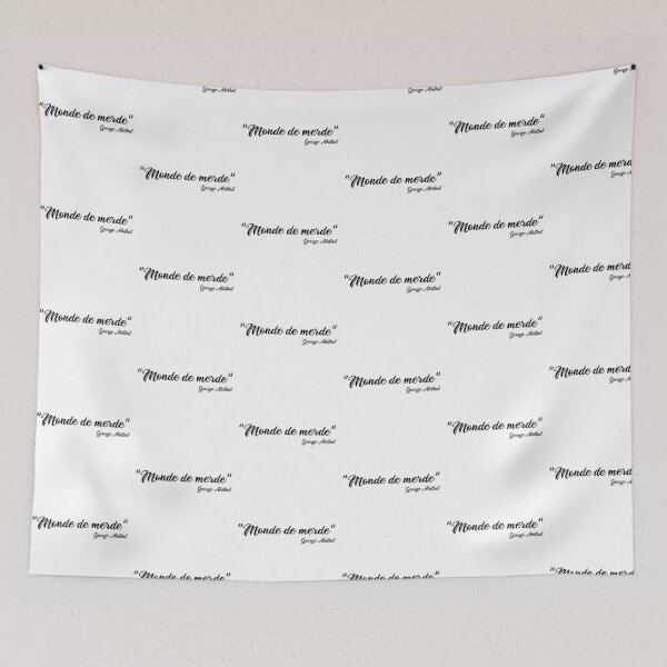 Item preview, "Monde de merde" George Abitbol designed and sold by fakocher.