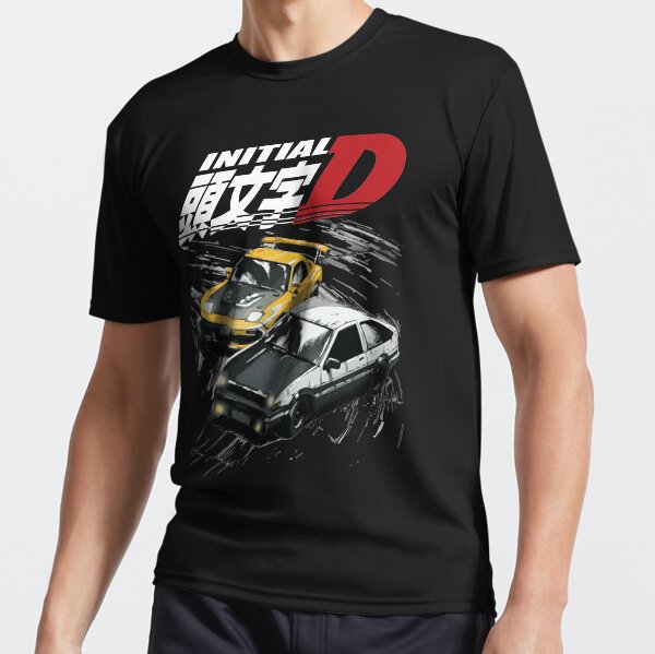 Item preview, Mountain Drift Racing Initial D Tandems AE86 vs FD rx-7  designed and sold by cowtownCOWBOY.